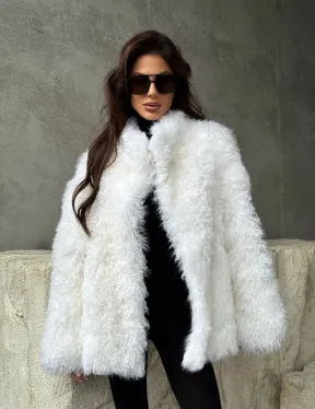 Шуба из альпаки - фото 11